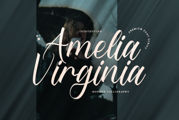 Amelia Virginia: A Dainty Script Font for Polished Branding