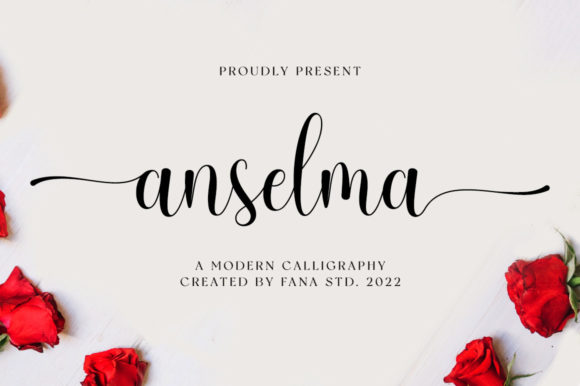 Anselma: A Dazzling Script Font for Digital Branding