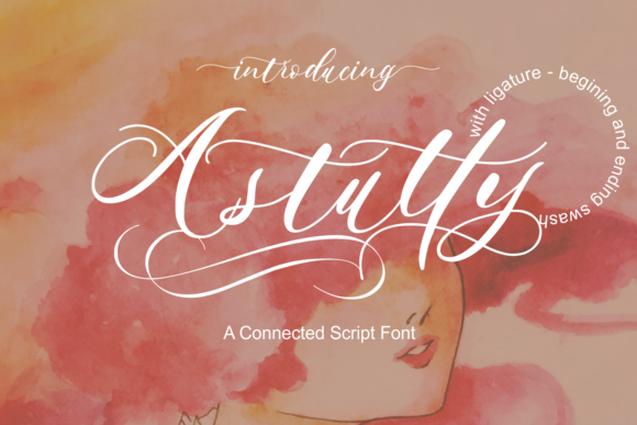 Astutty: A Delicate Script Font for Handmade Brands