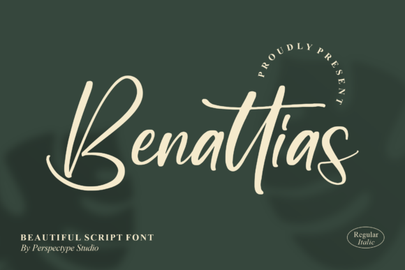 Benattias: The Script Font That Elevates Your Brand