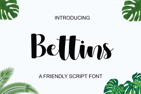Bettins: The Perfect Script Font for Handmade Brands