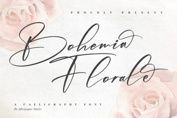 Bohemia Florale: A Script Font for Campaign Design