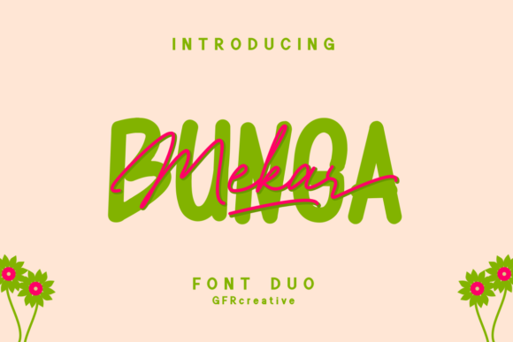 Bunga Mekar: A Script Font for Stunning Campaigns