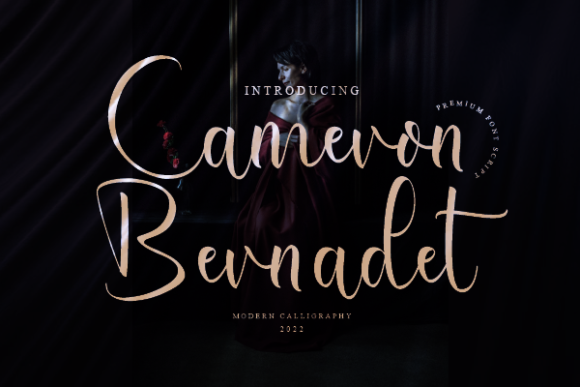 Cameron Bernadet: A Script Font for Modern Campaigns