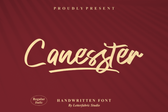 Canesster: A Delicate Script Font for Editorial Elegance