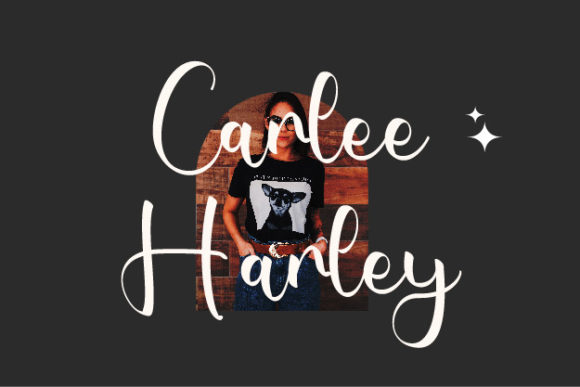 Carlee Harley: A Romantic Script Font for Web Design