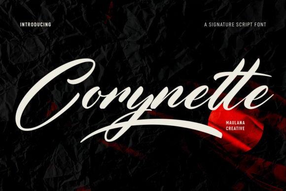 Corynette: A Charming Script Font for Handmade Brands