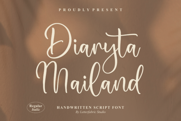 Diaryta Mailand: A Script Font That Elevates Small Business Branding