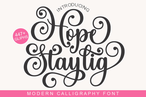 Elevate Editorial Design with the Hope Staylig Typeface