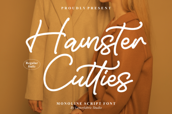 Hamster Cutties: A Refined Script Typeface for Editorial Design