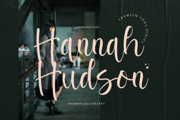 Hannah Hudson: An Elegant Script Font for Editorial Design
