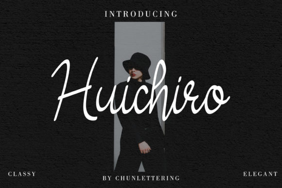 Huichiro: The Script Font That Stops the Scroll