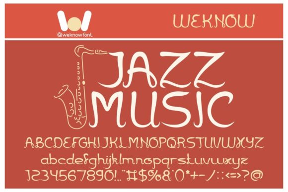 Jazz Music Font: Elevate Your Campaign Visuals