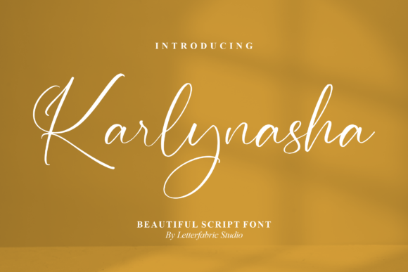 Karlynasha: The Script Font That Elevates Your Brand Identity