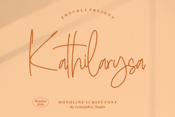 Kathilarysa: The Script Font That Stops the Scroll