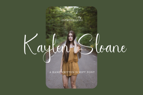 Kaylen Sloane: A Stylish Script Font for Modern Web Design