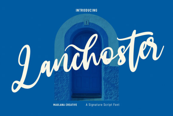 Lanchoster: A Script Font That Elevates Brand Identity