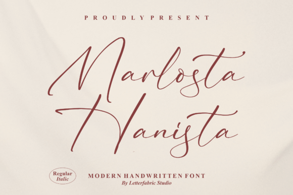Marlosta Hanista: The Script Font for Authentic Branding