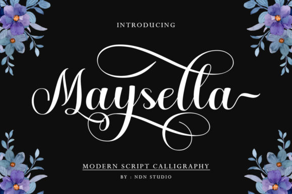 Maysella: A Script Font for Modern Web Design