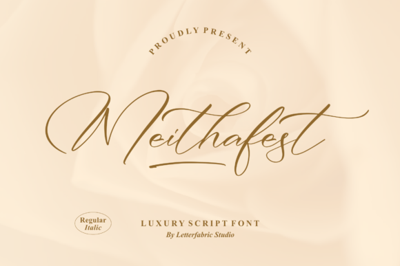 Meithafest: The Script Font That Elevates Campaign Visuals