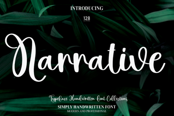 Narrative Font Review: A Stylish Script for Modern Branding