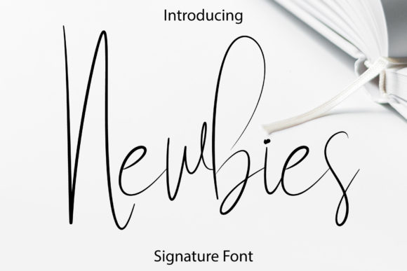 Newbies: The Script Font That Elevates Your Brand