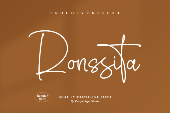 Ronssita: The Script Font That Elevates Campaign Visuals
