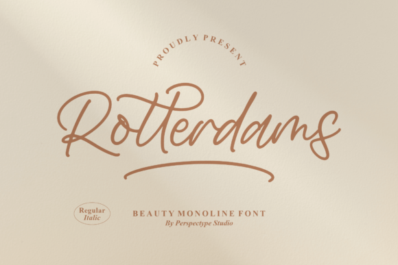 Rotterdams: A Script Font for Professional Branding
