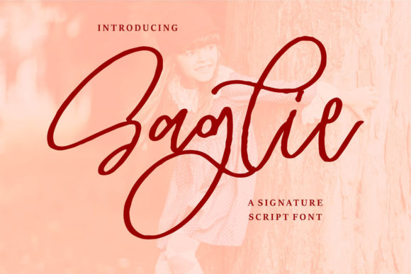 Saglie: The Script Font That Stops the Scroll
