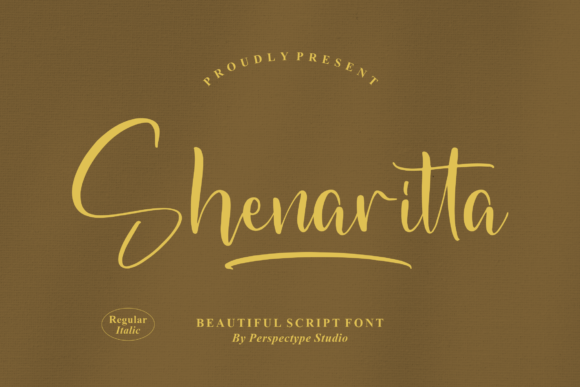 Shenaritta: The Script Font That Elevates Small Business Brands