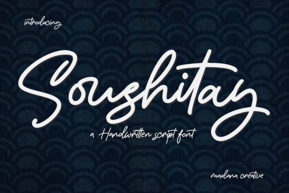 Soushitay Font Review: A Delicate Script for Modern Branding
