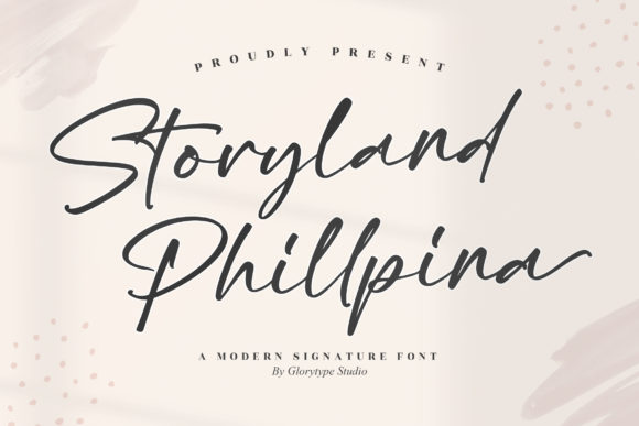 Storyland Phillpina: A Script Font for Modern Web Design
