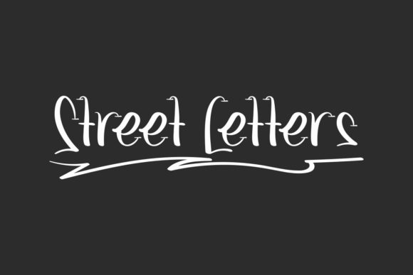 Street Letters: A Script Font for Polished Branding