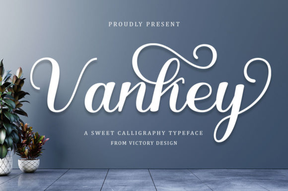 Vankey: A Handwritten Script Font for Modern Web Design