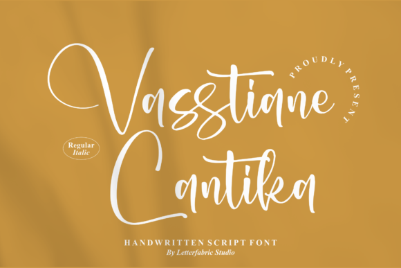 Vasstiane Cantika: The Script Font That Elevates Small Business Brands