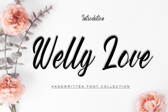 Welly Love: A Script Typeface for Modern Editorial Design