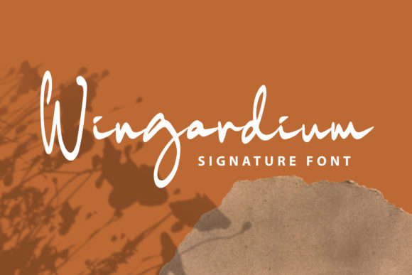 Wingardium: A Delicate Script Font for Handmade Brands