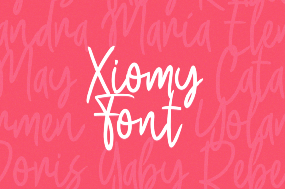Xiomy Font Review: A Stylish Script for Web Headers